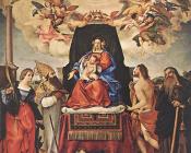 Madonna and Child with Saints - 洛伦佐·洛图